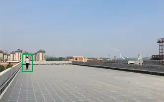 Personnel identification on the rooftop