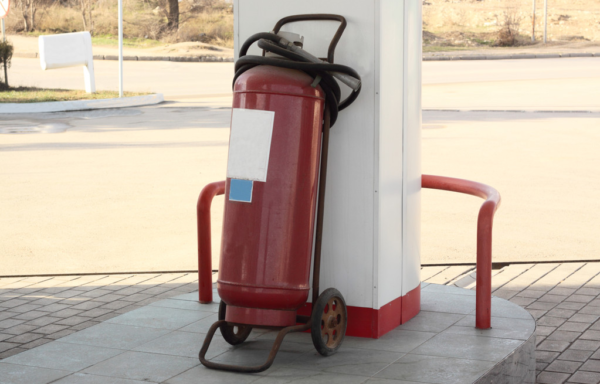 Fire extinguisher identification