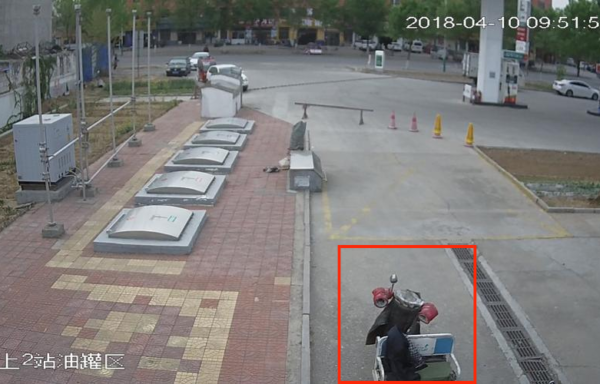 Tricycle detection (outdoor scene)